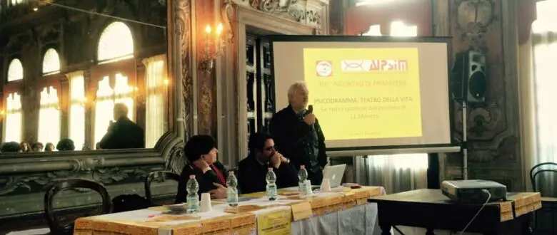 Presentazione della rivista 'Psicodramma Classico'. Paola de Leonardis, Ivan Fossati e Luigi Dotti